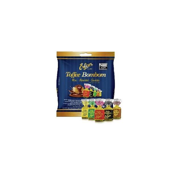 Bombom Toffee Mix Erlan - Pacote 500G Imagem de Bombom Toffee Mix Erlan - Pacote 500G