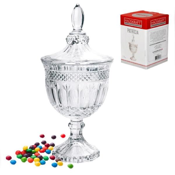 Bomboniere Baleiro Porta Doce Bombons Decoração 24cm - Hauskraft Bomboniere Baleiro Porta Doce Bombons Decoração 24cm - Hauskraft