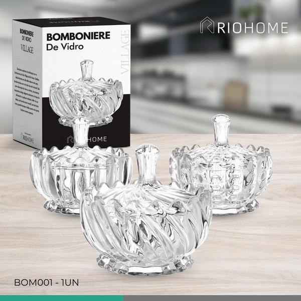 Imagem de Bomboniere de Vidro 11cm Rio Home Sortido