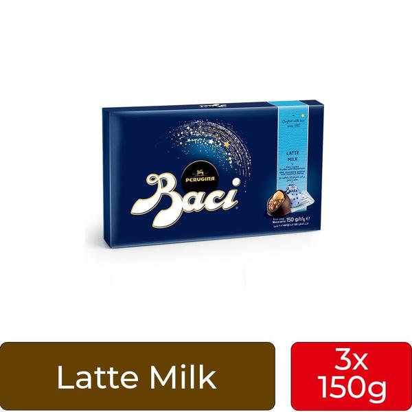 Imagem de Bombons Importados Baci Perugina Milk Box Kit 3 caixas 150g