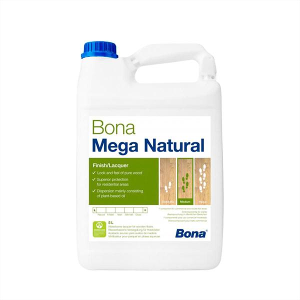 Bona Mega Natural 5 Litros Imagem de Bona Mega Natural 5 Litros
