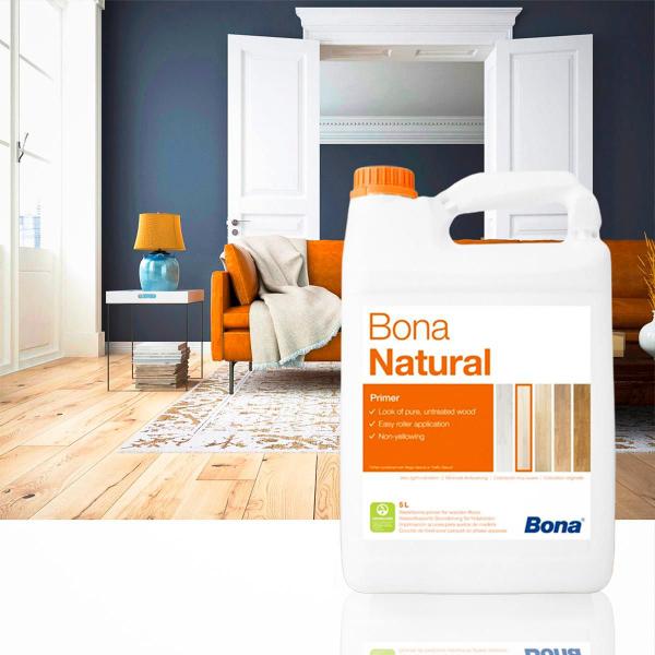 Bona Natural Primer 5 Litros Para Pisos De Madeira Imagem de Bona Natural Primer 5 Litros Para Pisos De Madeira