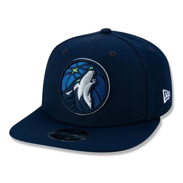 Imagem de BONE 9FIFTY ORIGINAL FIT SNAPBACK ABA RETA MINNESOTA TIMBERWOLVES ABA RETA SNAPBACK MARINHO MARINHO New Era