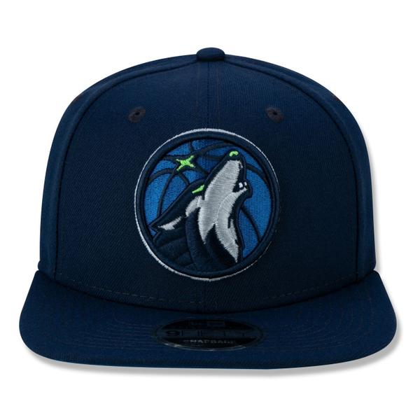 Imagem de BONE 9FIFTY ORIGINAL FIT SNAPBACK ABA RETA MINNESOTA TIMBERWOLVES ABA RETA SNAPBACK MARINHO MARINHO New Era