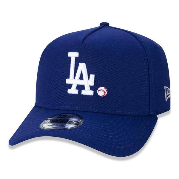 Imagem de Bone 9forty los angeles dodgers mlb snapback marinho new era