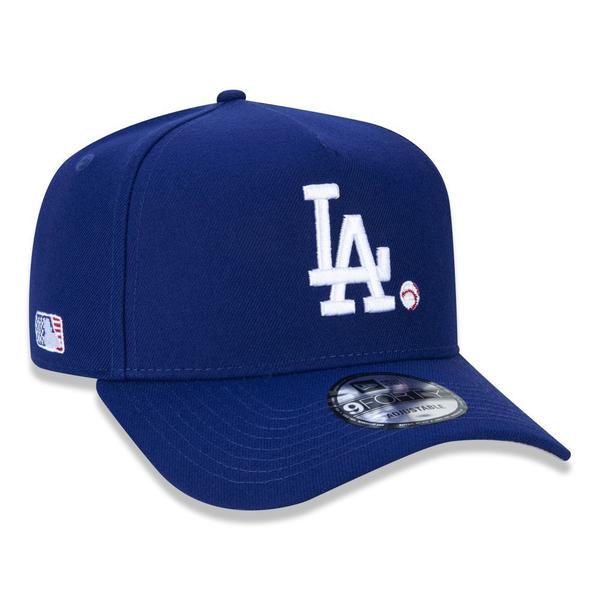 Imagem de Bone 9forty los angeles dodgers mlb snapback marinho new era