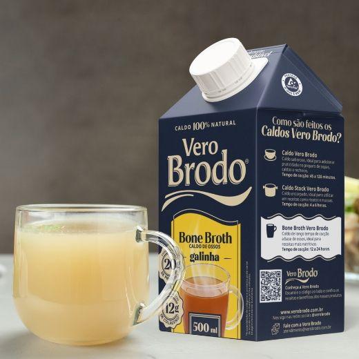 Imagem de Bone Broth de Galinha - 500ml - Vero Brodo