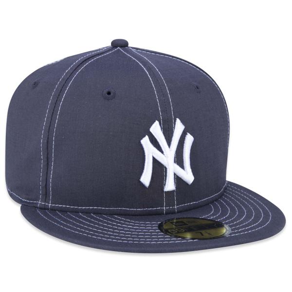 Imagem de Bone New Era 59FIFTY MLB New York Yankees Offline Survivor Fitted Aba Reta Aba Reta Fitted Marinho