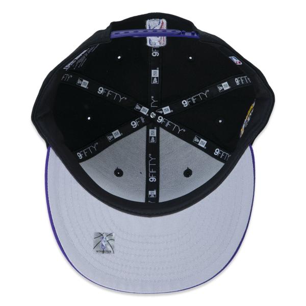 Imagem de Bone New Era 9FIFTY Los Angeles Lakers Tip-Off Aba Reta Aba Reta Snapback Preto