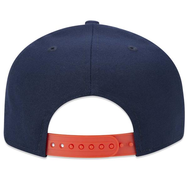 Imagem de Bone New Era 9FIFTY Original Fit Snapback NFL Chicago Bears Aba Reta Azul Marinho Aba Reta Snapback Marinho