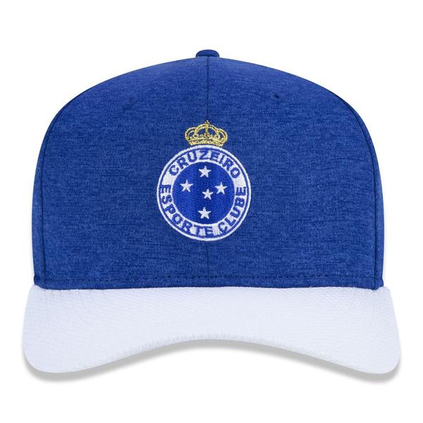 Imagem de Boné New Era 9FIFTY Stretch Snap Futebol Cruzeiro Aba Pré Curvada