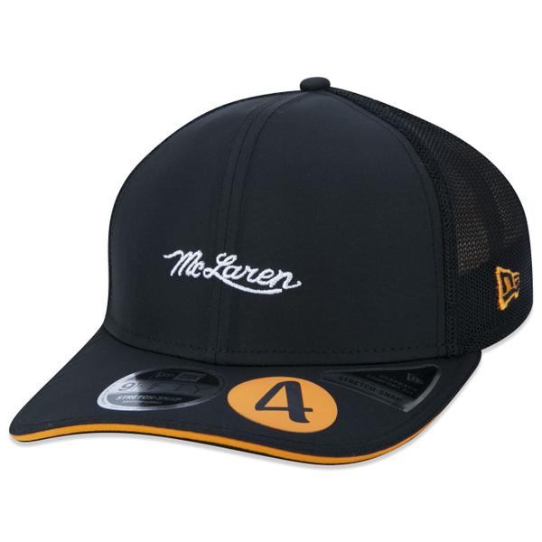 Imagem de Boné New Era 9FIFTY Stretch Snap McLaren F1 Team GP Mônaco Lando Norris Aba Curva Ajustável