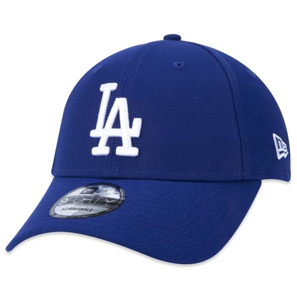 Imagem de Bone New Era 9FORTY Snapback MLB Los Angeles Dodgers Aba Curva Azul Royal Aba Curva Snapback Royal