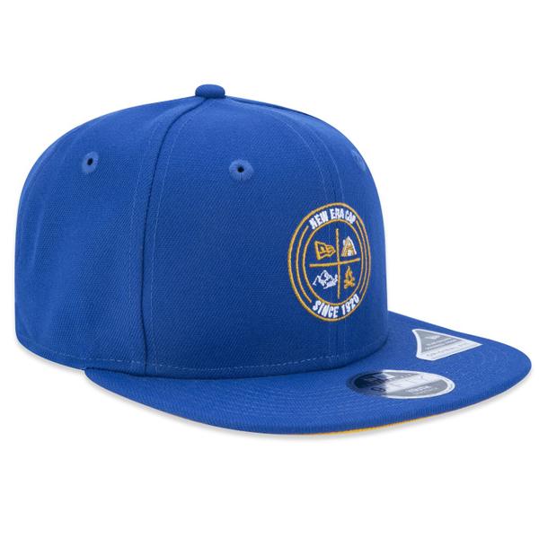 Imagem de Bone New Era Infantil 9FIFTY Original Fit Aba Reta Aba Reta Snapback Royal