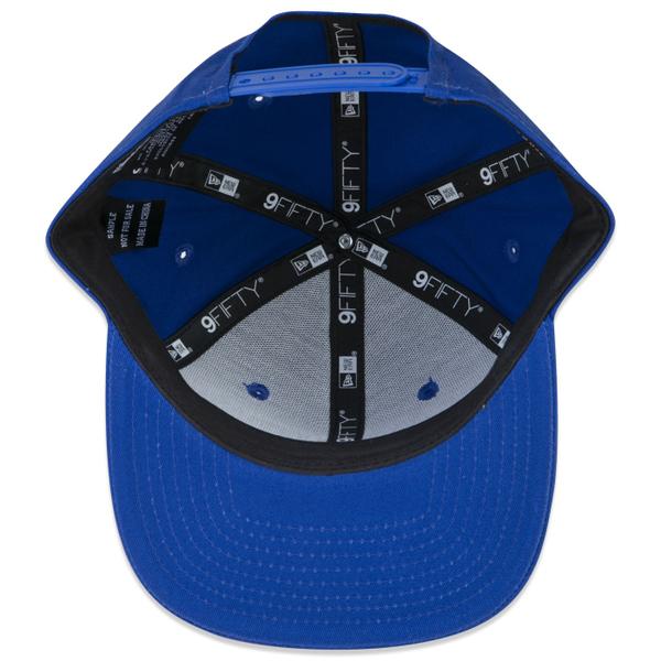 Imagem de Bone New Era Infantil 9FIFTY Original Fit Tecnologic Aba Reta Azul Aba Reta Snapback Royal