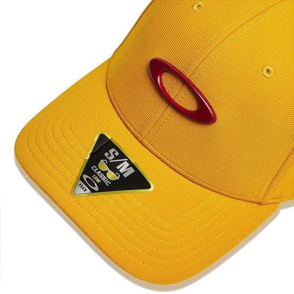 Imagem de Boné Oakley Aba Curva Tincan Cap Amarelo/Vermelho