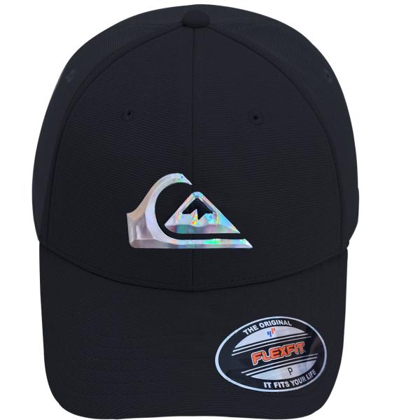 Imagem de Boné Quiksilver Hologram 3D Logo Black