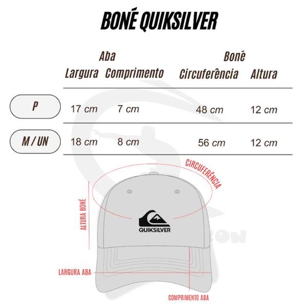 Imagem de Boné Quiksilver Red Flexfit Emb Side Omni