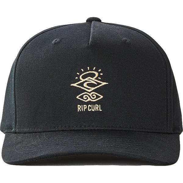 Imagem de Boné Rip Curl Aba Curva Icons Eco Flexfit Black/Tan