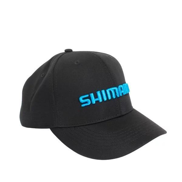 Imagem de Boné Shimano Preto - Logo Azul Ciano Pesca