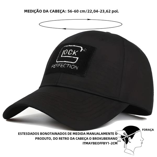 Imagem de Boné Tático Masculino para Pesca, Caça, Airsoft e Outras Atividades ao Ar Livre