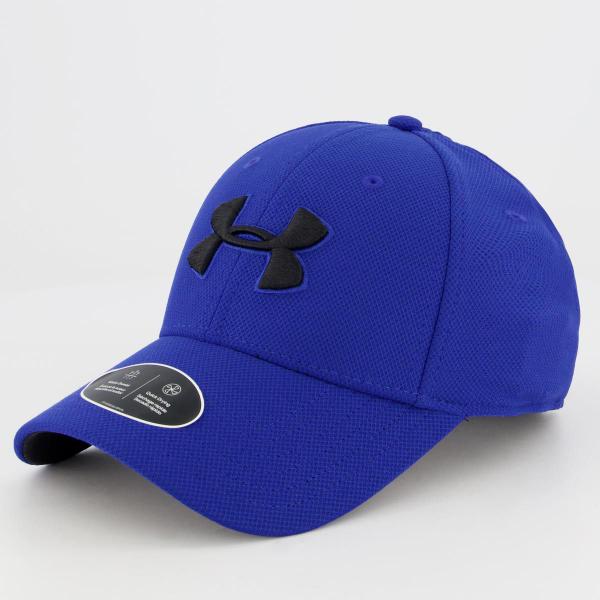 Imagem de Boné Under Armour Blitzing 3.0 Royal e Preto