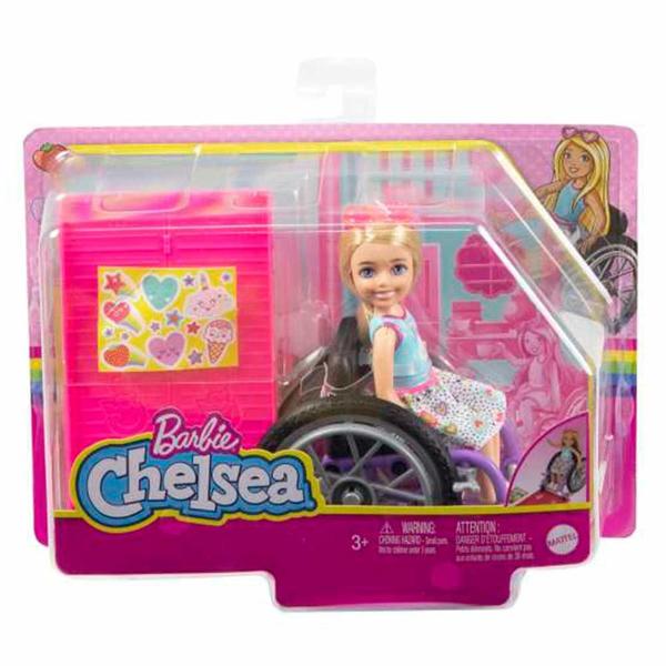 Imagem de Boneca - 13cm - Barbie Chelsea - Cadeira de Rodas - Mattel