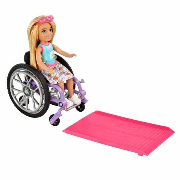 Imagem de Boneca - 13cm - Barbie Chelsea - Cadeira de Rodas - Mattel