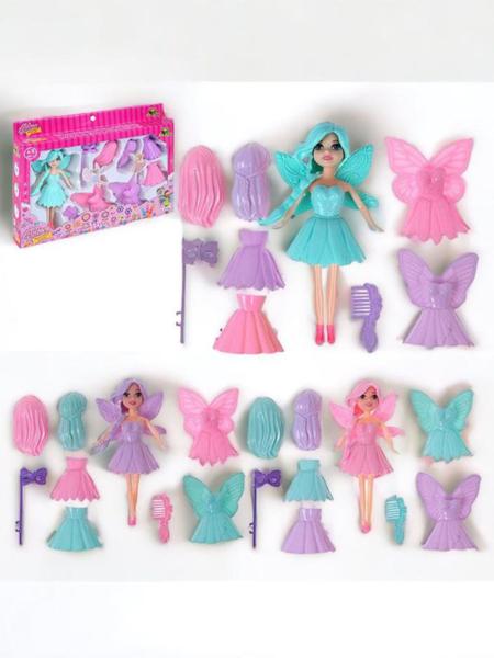 Imagem de Boneca Abbie Fada troca de Roupa brinquedo infantil