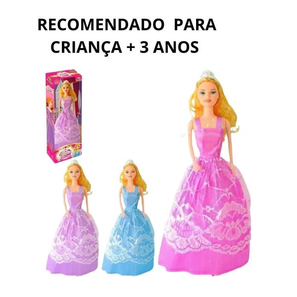 Imagem de Boneca Abbie Princesa E Rapuzel brinquedo