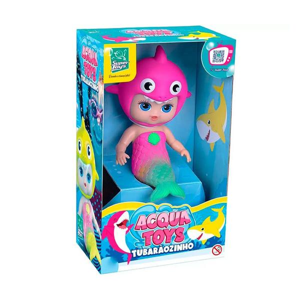 Imagem de Boneca Acqua Toys Tubarãozinho Sortidas - 477 - Super Toys