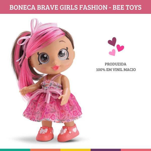 Imagem de Boneca Alexis Brave Girls Fashion Cabelo Colorido Bee Toys