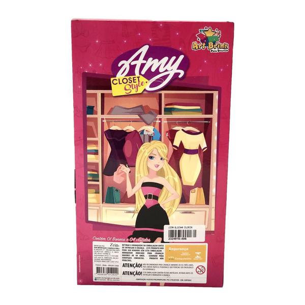 Imagem de Boneca Amy Closet Style Modelo 5 - Art Brink