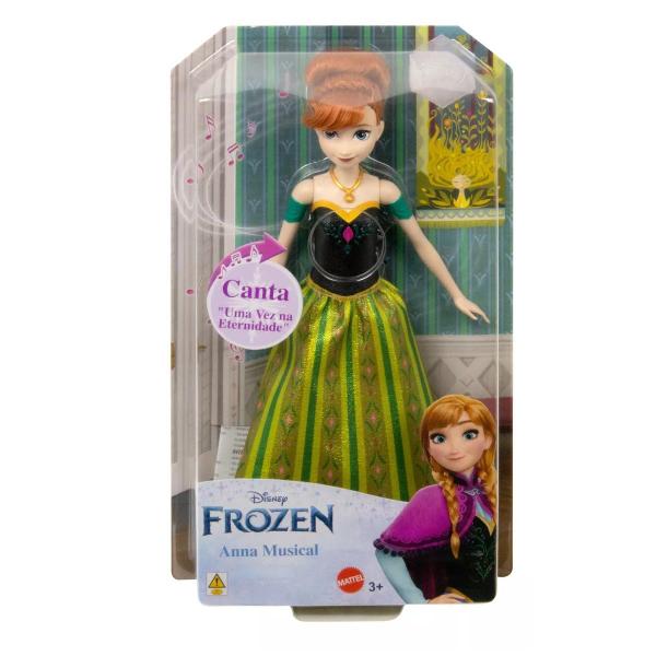 Imagem de Boneca Anna Música Mágica Disney Princesa