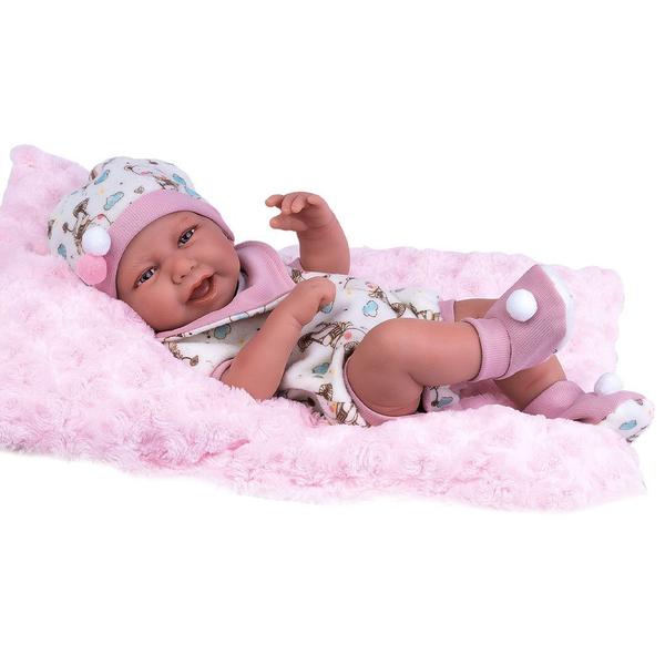 Imagem de Boneca Anny Doll Baby Macacão Reborn Collection - Cotiplas