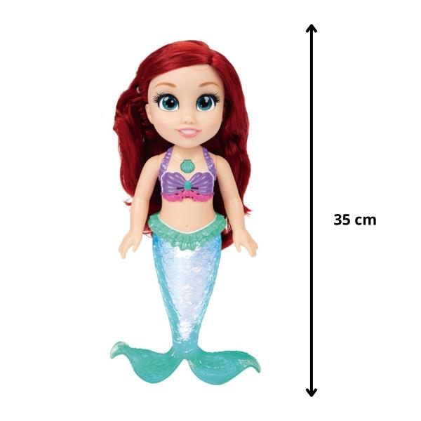 Imagem de Boneca Ariel Princesas Disney Musical Com Luz Som Multikids