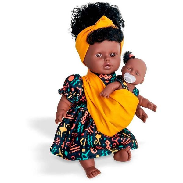 Imagem de Boneca Articulada - Ayana - Africanas - Negra - Adijomar