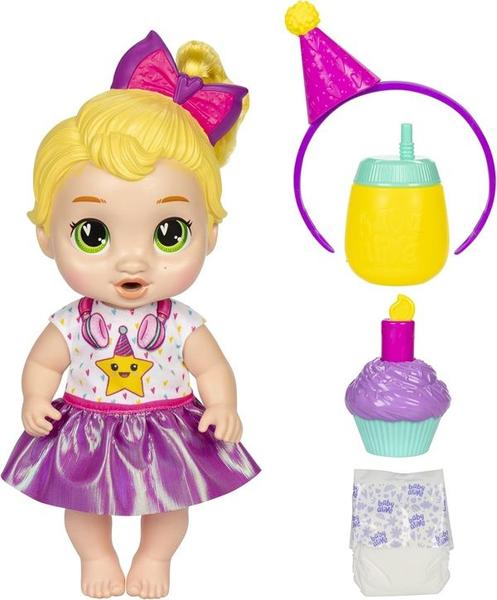 Imagem de Boneca Articulada Baby Alive Festa de Aniversário Lala Goo Goo Loira Com Velinha Mágica - Hasbro - G0343