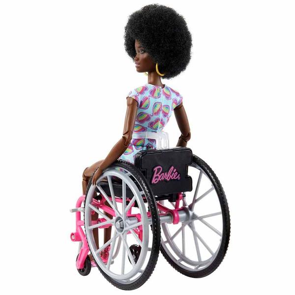 Boneca Articulada - Barbie Fashionista - Cadeira de Rodas - 195 - Mattel Imagem de Boneca Articulada - Barbie Fashionista - Cadeira de Rodas - 195 - Mattel