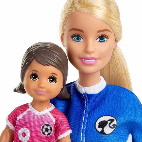 Imagem de Boneca Articulada - Barbie Profissões - Treinadora De Futebol - Loira - Mattel