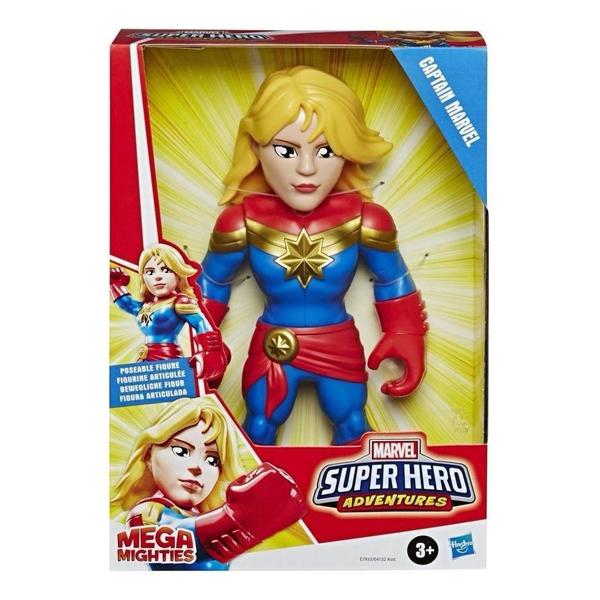 Imagem de Boneca Articulada Captain Marvel Mega Mighties