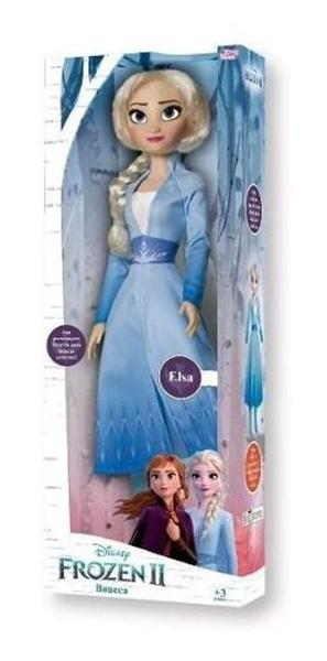 Imagem de Boneca Articulada Elsa Frozen 2 55Cm Disney Baby Brink