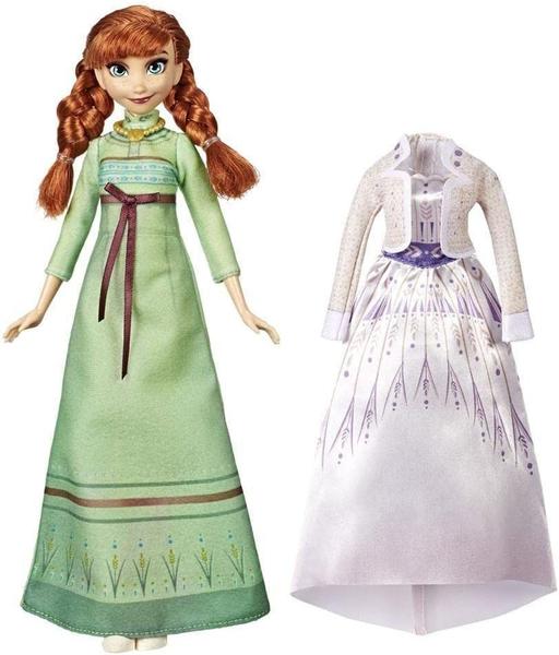 Imagem de Boneca Articulada Frozen 2 Troca de Roupa Anna Hasbro E5500