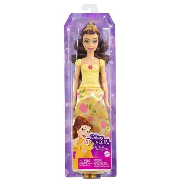 Imagem de Boneca Articulada Princesa Bela Saia Estampada 30Cm - Princesas Disney  A Bela e A Fera - Mattel  HLX31