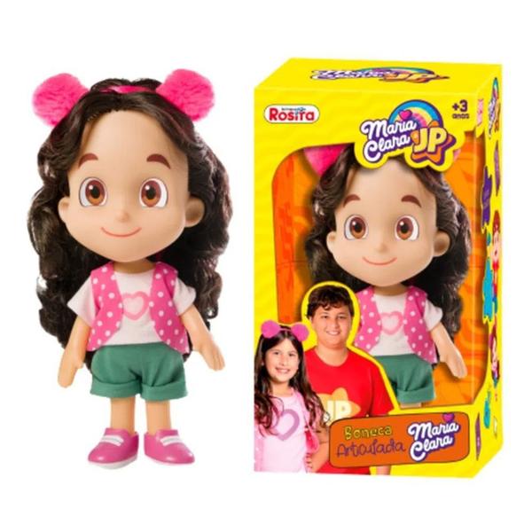 Imagem de Boneca Articulada Youtuber Maria Clara 25cm - Baby Brink (Rosita)