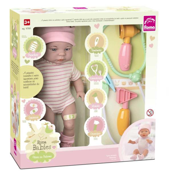 Boneca Babies Visita Ao Pediatra Roma Imagem de Boneca Babies Visita Ao Pediatra Roma