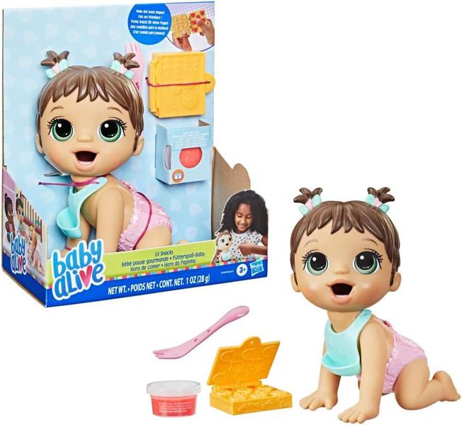 Imagem de Boneca Baby Alive A Hora da Papinha Morena - E0586 Hasbro