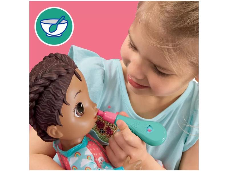 Imagem de Boneca Baby Alive Aprendendo a Cuidar Negra - Hasbro