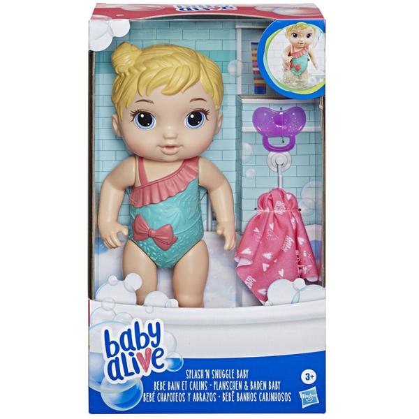 Imagem de Boneca Baby Alive Banhos Carinhosos com Acessórios LOIRA - Hasbro