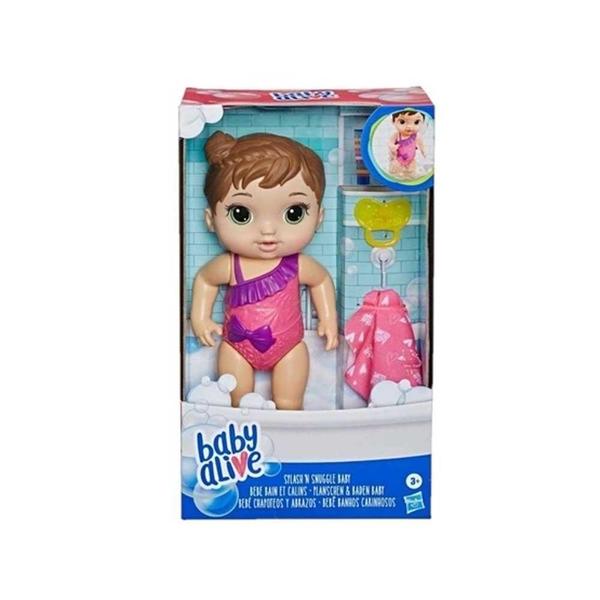 Imagem de Boneca Baby Alive Banhos Carinhosos Hasbro - Morena